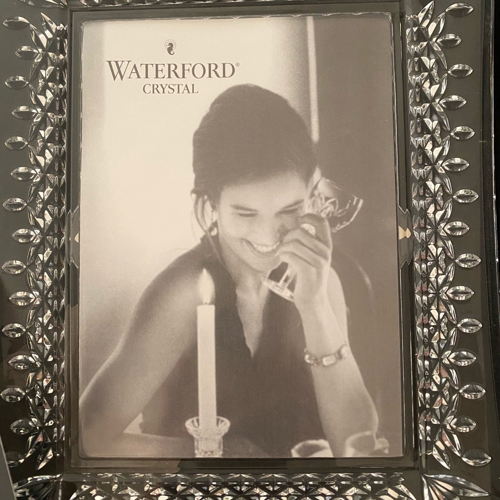 Waterford crystal frame